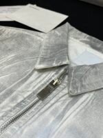 Givenchy Oversized sleeveless jacket in denim in - grey/white（BM012A5Y4U-069） - 图片 8