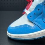 【LJR】Off-White × Nike Air Jordan 1 High UNC "White/Dark Powder Blue"LJR（AQ0818-148） - 图片 6