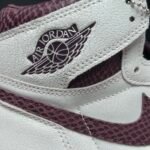 【LJR】A Ma Maniere × Nike Air Jordan 1 RETRO High OG "Sail and Burgundy" LJR（DO7097-100） - 图片 6