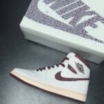 【LJR】A Ma Maniere × Nike Air Jordan 1 RETRO High OG "Sail and Burgundy" LJR（DO7097-100） - 图片 3