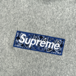 Supreme Week 16 Bandana Box logo Hooded Sweatshirt Cashew flower badge hooded sweatshirt（SUP-FW19-10830） - 图片 3