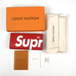 Louis Vuitton x Supreme Portefeuille Brazza Long Wallet in Red Epi Leather(M66540） - 图片 9