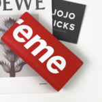 Louis Vuitton x Supreme Portefeuille Brazza Long Wallet in Red Epi Leather(M66540） - 图片 5