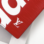 Louis Vuitton x Supreme Portefeuille Brazza Long Wallet in Red Epi Leather(M66540） - 图片 8