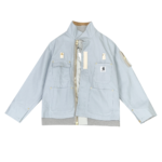 sacai x Carhartt WIP FW23 Collaboration Fake Two-Piece Jacket "Blue"（23-03110M-451）