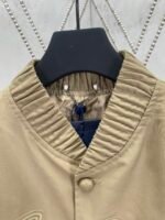 Louis Vuitton letter embroidered logo baseball jacket jacket（1AFQDS） - 图片 4