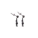 Chrome Hearts foti Miss Skeleton earrings（CHROME HEARTS 222） - 图片 3