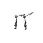 Chrome Hearts foti Miss Skeleton earrings（CHROME HEARTS 222） - 图片 2