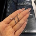 Chrome Hearts foti Miss Skeleton earrings（CHROME HEARTS 222） - 图片 4