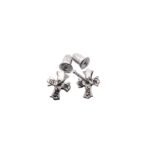 CHROME HEARTS Long Cross Flower Earrings（CHROME HEARTS 224） - 图片 4