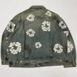 Denim Tears Men's Dirty Wash Wreath Type-2 Jacket (SS24WJ001-D） - 图片 2