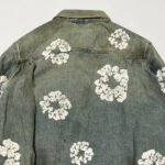 Denim Tears Men's Dirty Wash Wreath Type-2 Jacket (SS24WJ001-D） - 图片 4