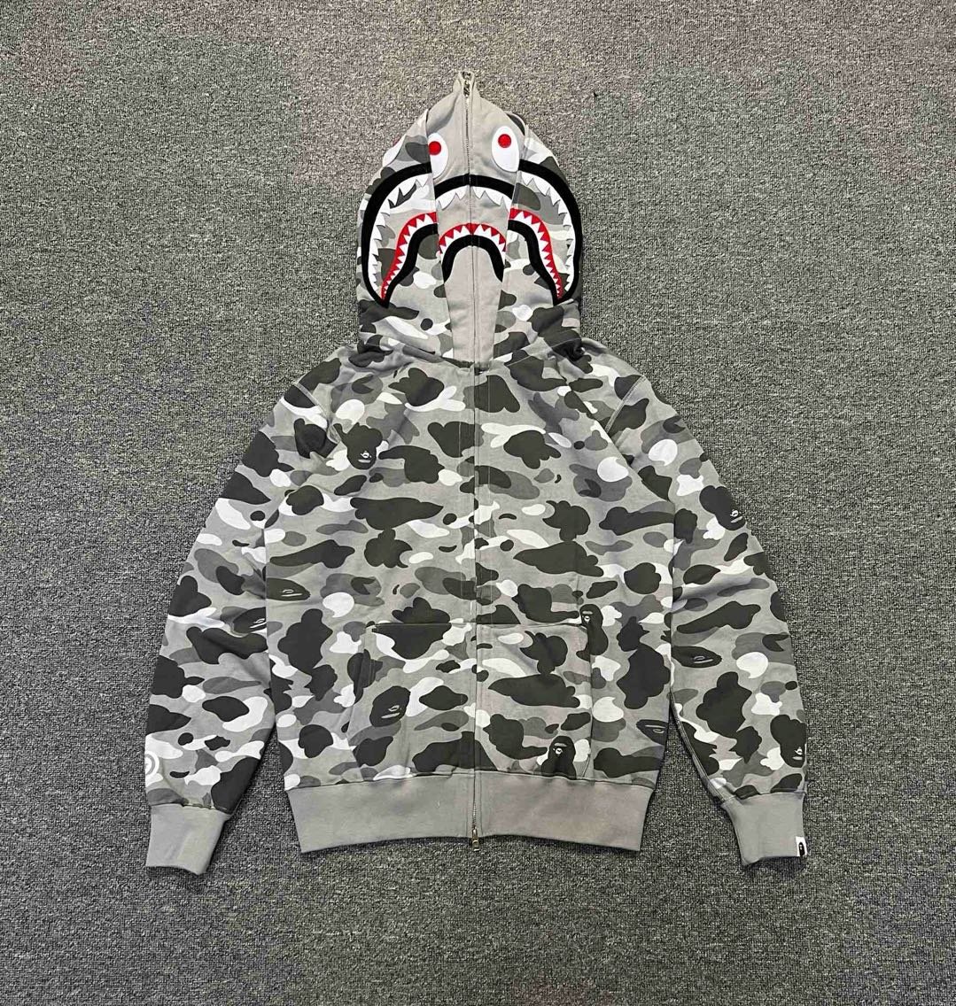 20241115-155213 Bape Shark Hoodie(1H30-215-018) - 图片 1