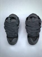 Lanvin Curb Sneakers 'Black Glitter Spray'（FM-SKRK11-GRIP-A231010） - 图片 9