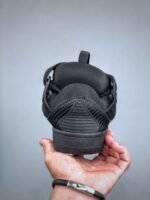 Lanvin Curb Sneakers 'Black Glitter Spray'（FM-SKRK11-GRIP-A231010） - 图片 7