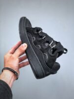 Lanvin Curb Sneakers 'Black Glitter Spray'（FM-SKRK11-GRIP-A231010） - 图片 3