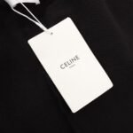 CELINE Track Pants / Cotton Fleece "Black/White"（2Z056052H-48AW） - 图片 8