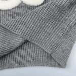 CELINE Triomphe crew neck sweater  (RY0GS423P-09GM） - 图片 5