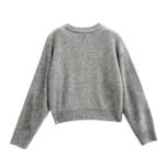 CELINE Triomphe crew neck sweater  (RY0GS423P-09GM） - 图片 3