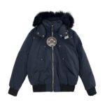 Moose Knuckles Original ballistic bomber - Black (M32MB000S1001） - 图片 2