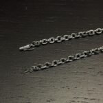 𝐂𝐡𝐫𝐨𝐦𝐞 𝐡𝐞𝐚𝐫𝐭𝐬 stone inlaid letter necklace（CHROME HEARTS 316） - 图片 7