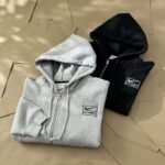 Nike x Stussy Full-Zip Fleece Hoodie "Gray"（FJ9181-050） - 图片 4