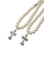 CHROME HEARTS Pearl Cross Necklace（CHROME HEARTS 246） - 图片 8