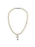 CHROME HEARTS Pearl Cross Necklace（CHROME HEARTS 246） - 图片 7