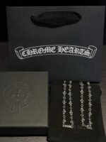 CHROME HEARTS Sterling Silver Cross Necklace（CHROME HEARTS 359） - 图片 4