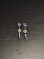 Chrome hearts xmikimoto joint cross bullet tassel earrings（CHROME HEARTS 318） - 图片 6