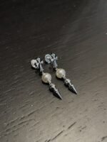 Chrome hearts xmikimoto joint cross bullet tassel earrings（CHROME HEARTS 318） - 图片 7