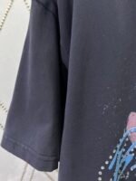 Balenciaga Britney Spears Series Oversized T-shirt in Faded Black /blue（850345TTVJ61041） - 图片 4