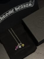 Chrome Hearts Gold-plated sugar cube cross necklace（CHROME HEARTS 400） - 图片 9