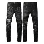 Amiri MA Bar Logo Straight Jean (PS23MDF023-023） - 图片 3