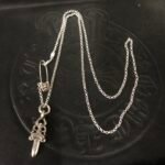 Chrome Heart Sword Brooch Necklace（CHROME HEARTS 408）