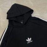 adidas BALENCIAGA Hoodie Large Fit "Black"（729322TNVN28482） - 图片 6
