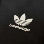 adidas BALENCIAGA Hoodie Large Fit "Black"（729322TNVN28482） - 图片 9