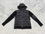 MONCLER Men's Logo Patch Knit Hooded Padding-NFCバージョン（G20919B50800A9340777） - 图片 3
