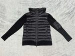 MONCLER Men's Logo Patch Knit Hooded Padding-NFCバージョン（G20919B50800A9340777） - 图片 8