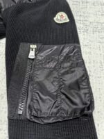 MONCLER Men's Logo Patch Knit Hooded Padding-NFCバージョン（G20919B50800A9340777） - 图片 4