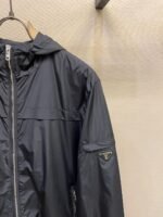 Prada K-Way Men's Hooded Trench Jacket (SGA466-106O-F0002） - 图片 8