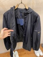 Prada K-Way Men's Hooded Trench Jacket (SGA466-106O-F0002） - 图片 9