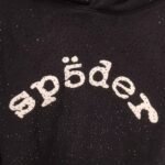 Sp5der VVS Hoodie 'Black' (SS45FW24BLK） - 图片 2