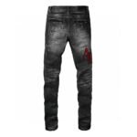Amiri Staggered Logo Jean Rain Grey (AMDNSY1060-GREY） - 图片 2