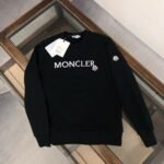 MONCLER lettering embroidered logo hoodie（MK9980）