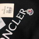 MONCLER lettering embroidered logo hoodie（MK9980） - 图片 6