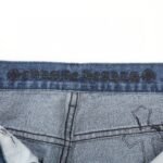 Chrome Hearts Fleur Knee Cross Patch Jeans (CH-FW22-569） - 图片 9