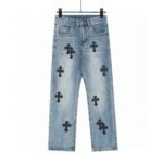 Chromehearts SS23 cross cross jeans（CH-2023022025）