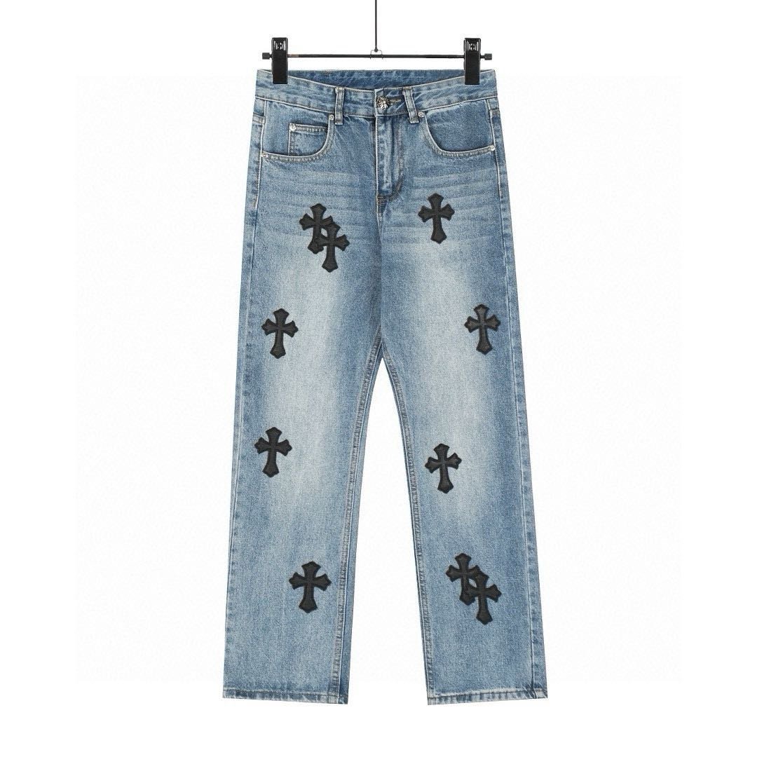 20251021-105653 Chromehearts SS23 cross cross jeans(CH-2023022025) - 图片 1