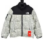 Supreme FW19 week 18 x The North Face Paper Print Nuptse Jacket（SUP-FW19-10964）